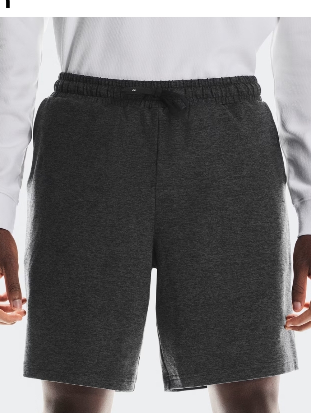 ON Men's Dark Gray Courtside Shorts